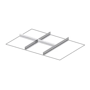 Fami - Set materiale di separazione per altezza frontale H50 mm