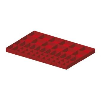 Fami - Set materiale di separazione per altezza frontale H50 mm