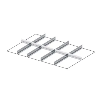 Fami - Set materiale di separazione per altezza frontale H100/125 mm