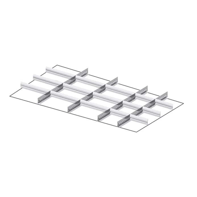 Fami - Set materiale di separazione per altezza frontale H75 mm