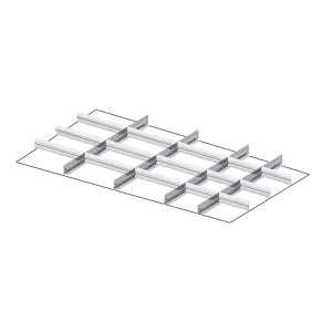 Fami - Set materiale di separazione per altezza frontale H75 mm