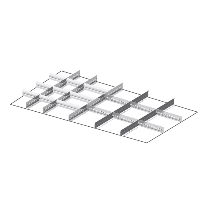 Fami - Set materiale di separazione per altezza frontale H75 mm