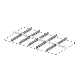 Fami - Set materiale di separazione per altezza frontale H75 mm