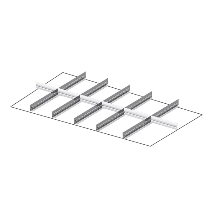 Fami - Set materiale di separazione per altezza frontale H75 mm