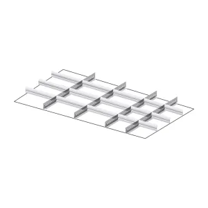 Fami - Set materiale di separazione per altezza frontale H100/125 mm
