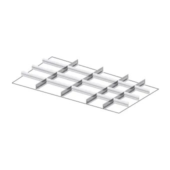Fami - Set materiale di separazione per altezza frontale H200/250 mm