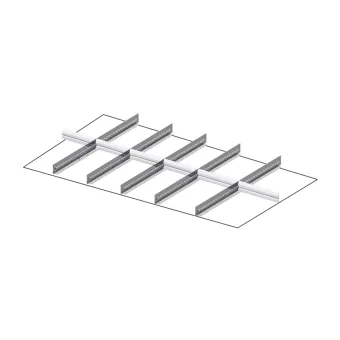Fami - Set materiale di separazione per altezza frontale H300 mm