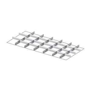 Fami - Set materiale di separazione per altezza frontale H75 mm