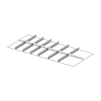 Fami - Set materiale di separazione per altezza frontale H75 mm