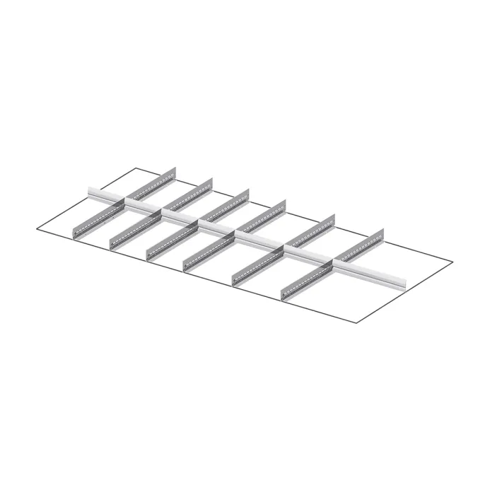 Fami - Set materiale di separazione per altezza frontale H75 mm