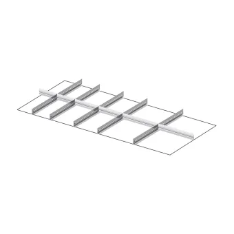 Fami - Set materiale di separazione per altezza frontale H75 mm