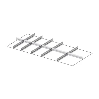 Fami - Set materiale di separazione per altezza frontale H200/250 mm