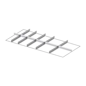 Fami - Set materiale di separazione per altezza frontale H200/250 mm