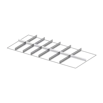 Fami - Set materiale di separazione per altezza frontale H300 mm
