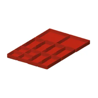 Fami - Set materiale di separazione per altezza frontale H75 mm