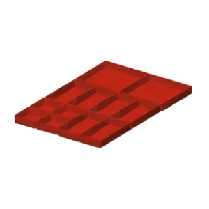 Fami - Set materiale di separazione per altezza frontale H75 mm