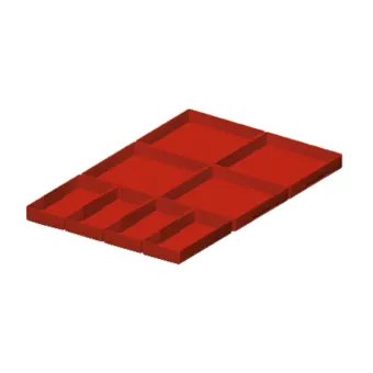 Fami - Set materiale di separazione per altezza frontale H75 mm