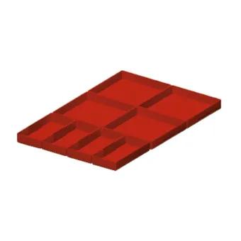 Fami - Set materiale di separazione per altezza frontale H100/125 mm