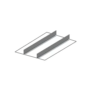 Fami - Set materiale di separazione per altezza frontale H50 mm