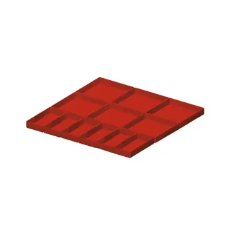 Fami - Set materiale di separazione per altezza frontale H50 mm