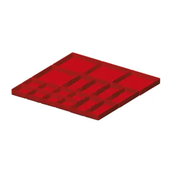 Fami - Set materiale di separazione per altezza frontale H75 mm
