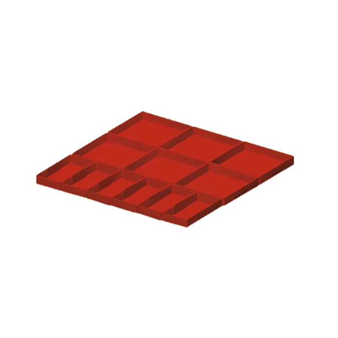Fami - Set materiale di separazione per altezza frontale H75 mm