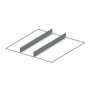 Fami - Set materiale di separazione per altezza frontale H100/125 mm