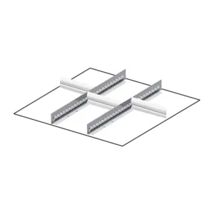 Fami - Set materiale di separazione per altezza frontale H200/250 mm