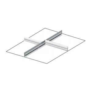 Fami - Set materiale di separazione per altezza frontale H75 mm