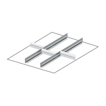 Fami - Set materiale di separazione per altezza frontale H75 mm