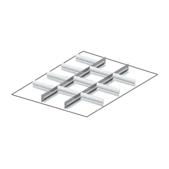 Fami - Set materiale di separazione per altezza frontale H75 mm
