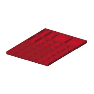 Fami - Set materiale di separazione per altezza frontale H75 mm
