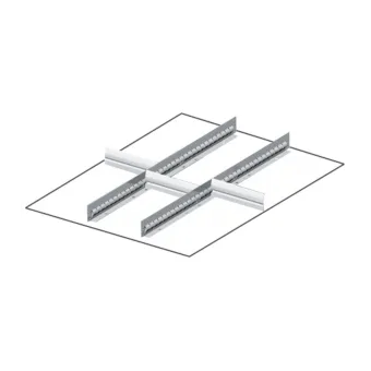 Fami - Set materiale di separazione per altezza frontale H100/125 mm