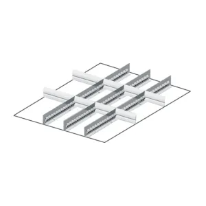 Fami - Set materiale di separazione per altezza frontale H100/125 mm