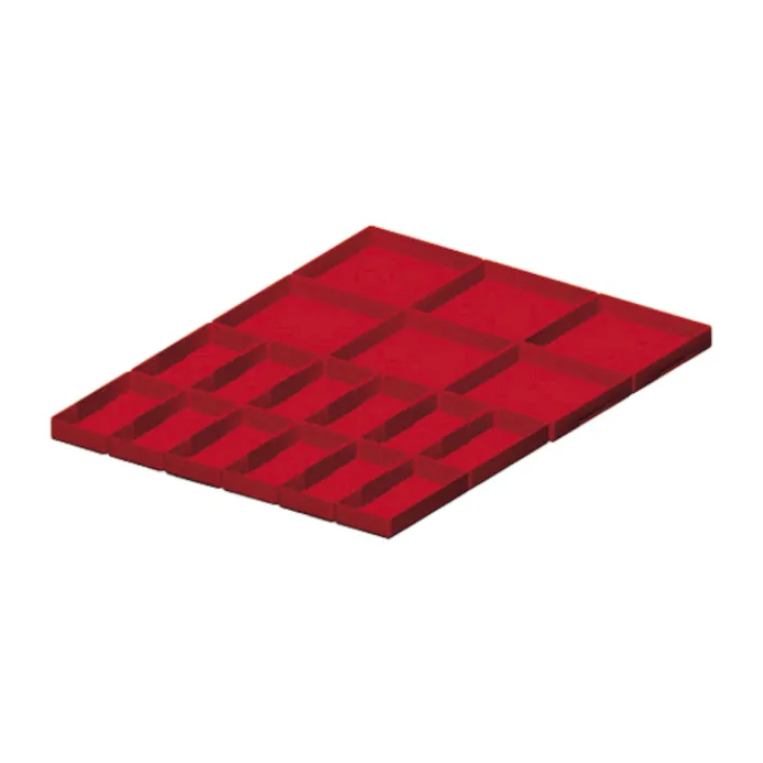 Fami - Set materiale di separazione per altezza frontale H100/125 mm