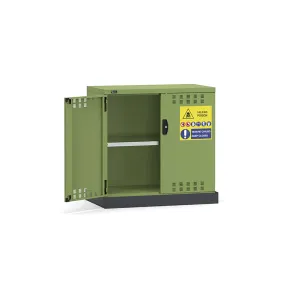Fami - Armadio con porte a battente fessurate