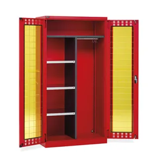 Fami - Armadio con porte a battente fessurate safe crash