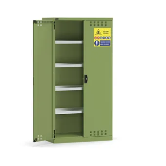 Fami - Armadio con porte a battente fessurate