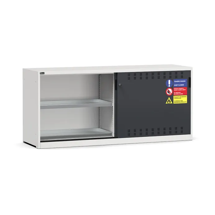 Fami - Armadio con porte scorrevoli fessurate