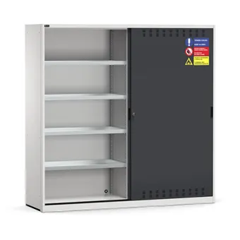 Fami - Armadio con porte scorrevoli fessurate