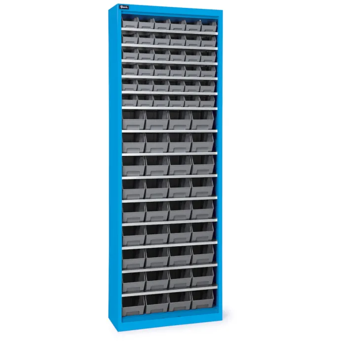 Fami - Armadio con 72 contenitori Picking Box Air