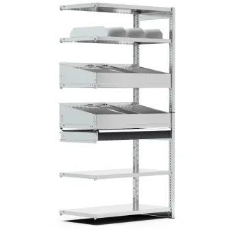 Fami - Scaffale aggiuntivo con 6 piani