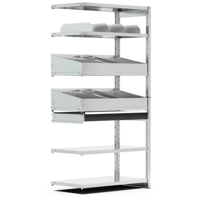 Fami - Scaffale aggiuntivo con 6 piani