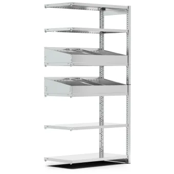 Fami - Scaffale aggiuntivo con 6 piani