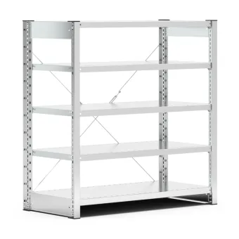 Fami - Scaffale con 5 piani senza contenitori mis. 4