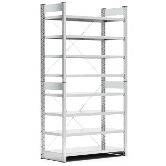 Fami - Scaffale con 8 piani senza contenitori mis. 4