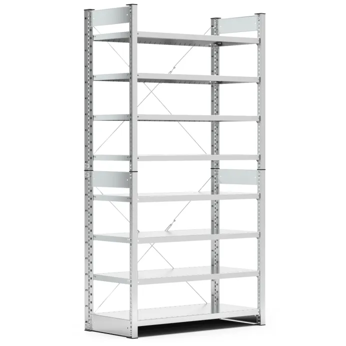 Fami - Scaffale con 8 piani senza contenitori mis. 4