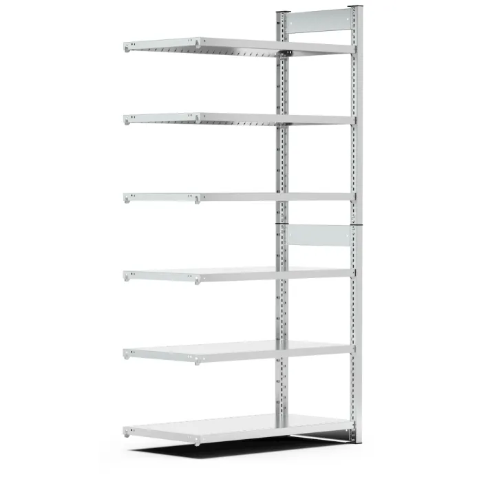 Fami - Scaffale aggiuntivo con 6 piani senza contenitori mis. 4A5