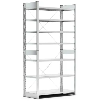 Fami - Scaffale con 7 piani senza contenitori mis. 4/4A5