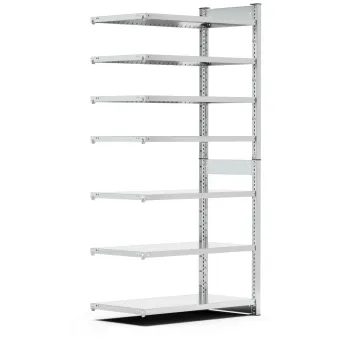 Fami - Scaffale aggiuntivo con 7 piani senza contenitori mis. 4/4A5